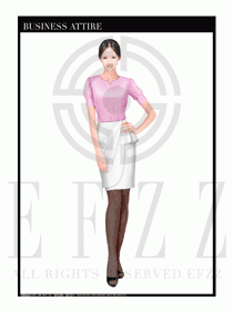 珠寶營(yíng)業(yè)員職業(yè)裝服務(wù)員制服1409