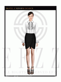 女時(shí)尚職業(yè)裝長(zhǎng)袖襯衫設(shè)計(jì)圖243