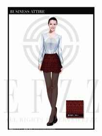 女時(shí)尚職業(yè)裝長袖襯衫設(shè)計(jì)圖266