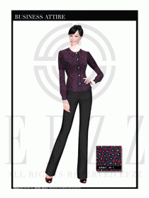 女時(shí)尚職業(yè)裝長(zhǎng)袖襯衫設(shè)計(jì)圖278