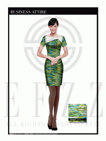 時尚OL女職業裝夏裝設計圖488