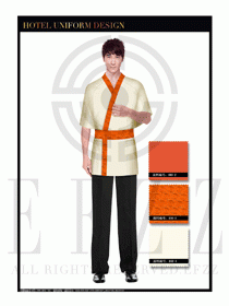 SPA會所服務生制服設計圖477