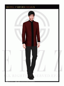 SPA會所服務生制服設計圖490