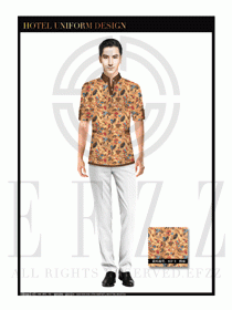 SPA會所服務生制服設計圖501