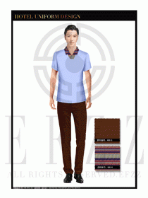 SPA會所服務(wù)生制服設(shè)計圖503