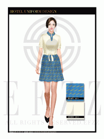 SPA會所服務生制服設計圖509