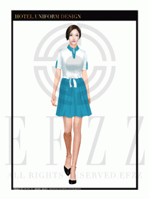 SPA會所服務(wù)生制服設(shè)計(jì)圖511