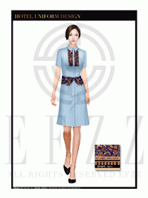 SPA會所服務生制服設計圖513