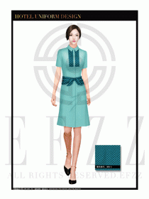 SPA會所服務生制服設計圖514