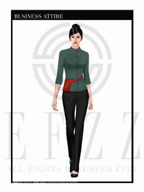 SPA會所服務生制服設計圖522