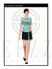 SPA會所服務(wù)生制服設(shè)計圖530