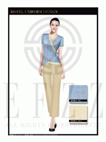 按摩技師美容師工作制服1287