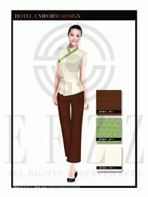 按摩技師美容師工作制服1297