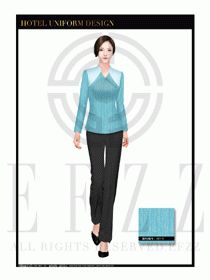 按摩技師美容師工作制服1284