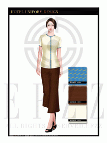 按摩技師美容師工作制服1311