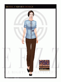 按摩技師美容師工作制服1309