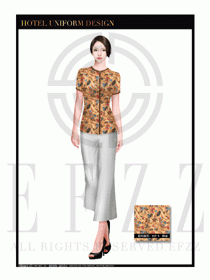 按摩技師美容師工作制服1312