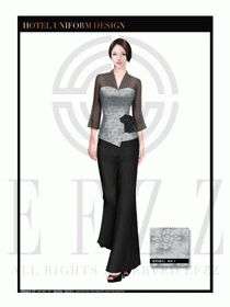 酒店民族特色制服設計圖121