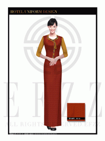酒店民族特色制服設計圖132