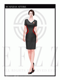 時尚促銷服務(wù)員服裝設(shè)計(jì)圖930