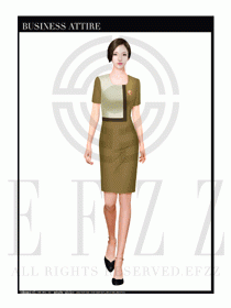 時尚促銷服務(wù)員服裝設(shè)計(jì)圖956