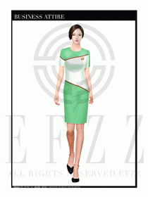 時(shí)尚促銷(xiāo)服務(wù)員服裝設(shè)計(jì)圖951