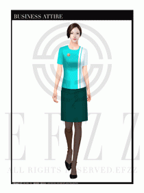 時(shí)尚促銷服務(wù)員服裝設(shè)計(jì)圖969