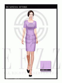 時尚OL女職業裝夏裝設計圖492