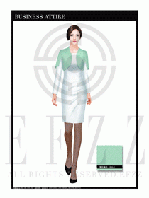 時尚OL女職業裝夏裝設計圖500