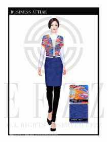 時尚OL女職業裝夏裝設計圖501