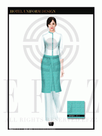 餐飲西餐服務員制服設計圖1139