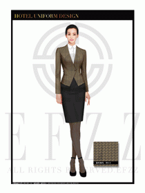 餐飲西餐服務(wù)員制服設(shè)計(jì)圖1181