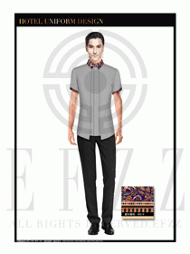 酒店總臺大堂服務員制服設計圖882
