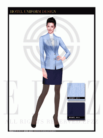 酒店總臺大堂服務員制服設計圖919
