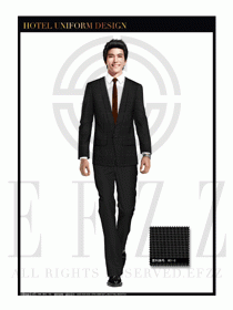 酒店總臺大堂服務員制服設計圖925