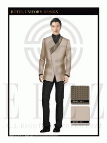 酒店總臺(tái)大堂服務(wù)員制服設(shè)計(jì)圖938