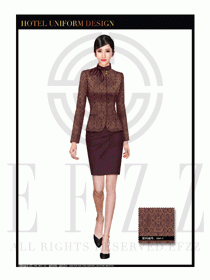 酒店總臺(tái)大堂服務(wù)員制服設(shè)計(jì)圖949
