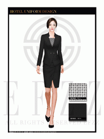 酒店總臺大堂服務員制服設計圖960