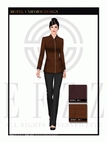 酒店保潔PA員工制服設計圖212