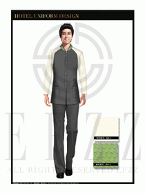 酒店保潔PA員工制服設計圖218