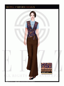 水療SPA會所咨客迎賓制服408