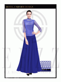 水療SPA會所咨客迎賓制服411