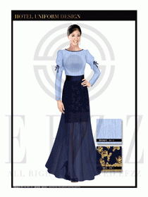 水療SPA會所咨客迎賓制服417