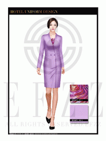 大堂總臺收銀接待員工制服277