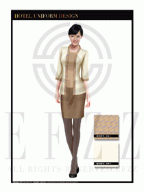 大堂總臺收銀接待員工制服280