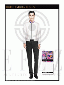 大堂總臺(tái)收銀接待員工制服286