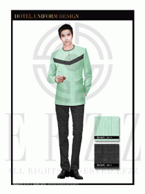 大堂總臺(tái)收銀接待員工制服320