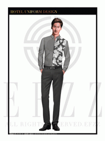 大堂總臺收銀接待員工制服349