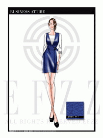 夏季時尚OL女裝職業(yè)裝設(shè)計圖510