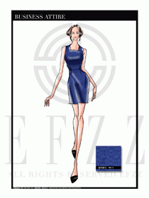 夏季時尚OL女裝職業裝設計圖517